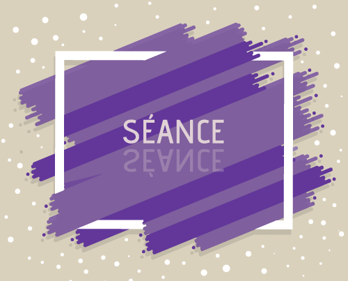 Visuel pour présenter les tarifs d'une séance